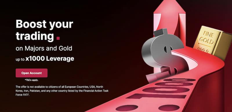 SquaredFinancial Boosts Trading Potential with Leverage Up to 1:1000 on Majors and Gold